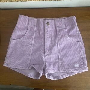 Hammies Lavender Corduroy Women Shorts